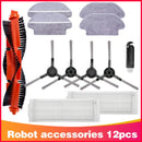 Hepa-Filterwalze Seitenbürste Wischlappen für Xiaomi Mijia LDS / STYJ02YM / Conga 3490 Viomi V2 PRO V3 SE Roboter-Vakuumteile