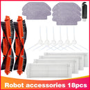 Hepa-Filterwalze Seitenbürste Wischlappen für Xiaomi Mijia LDS / STYJ02YM / Conga 3490 Viomi V2 PRO V3 SE Roboter-Vakuumteile