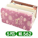 Teramila, 5 unidades por paquete, tela de algodón con estampado de flores para costura de vestidos, telas de retazos, artesanía DIY, costura acolchada