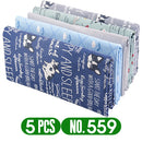 Teramila, 5 unidades por paquete, tela de algodón con estampado de flores para costura de vestidos, telas de retazos, artesanía DIY, costura acolchada