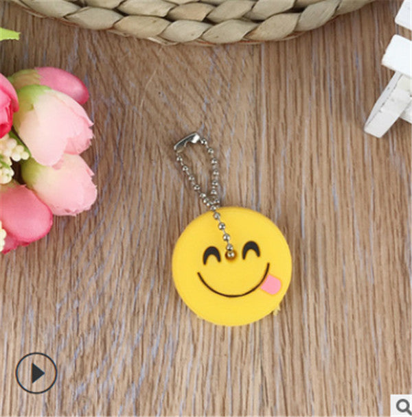 Cute Small Key Chain Pendant Key Cartoon Key Case Lovely Silicone Protective Cute Cover For Key Control Dust Cover Holder Decor