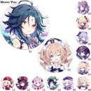 Envío gratis 58mm juego en línea Genshin Impact broche Pin Cosplay insignia accesorios para ropa mochila decoración regalo
