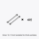 La Monada Sterling Silber Ohrstecker Damen zwei Kugeln fein 925er Silber Schmuck Damen Ohrstecker Ohrstecker Silber 999 Keep Piercing Nuss