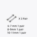 La Monada Sterling Silber Ohrstecker Damen zwei Kugeln fein 925er Silber Schmuck Damen Ohrstecker Ohrstecker Silber 999 Keep Piercing Nuss