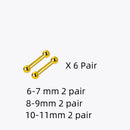 La Monada Sterling Silber Ohrstecker Damen zwei Kugeln fein 925er Silber Schmuck Damen Ohrstecker Ohrstecker Silber 999 Keep Piercing Nuss