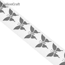 Chzimade 3X100CM Reflective Stickers For Clothing Hot Stamping Foil Heat Transfer Vinyl Film Reflective Tape DIY Iron On Fabric