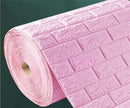 Selbstklebende Schaumstoff-Tapete, 3D-Ziegelwand, Wohnzimmer-Ziegel-Aufkleber, Schlafzimmer, Kinderzimmer, Ziegelpapiere, Heimdekoration