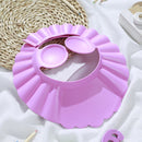 Baby Shower Soft Cap Verstellbarer Haarwaschhut für Kinder Gehörschutz Safe Kinder Shampoo Baden Dusche Schützen Kopfbedeckung