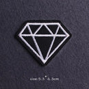 Parche Hippie/Punk, parches bordados para ropa, parches para planchar, parches termoadhesivos para ropa, pegatinas de animales