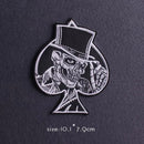 Parche Hippie/Punk, parches bordados para ropa, parches para planchar, parches termoadhesivos para ropa, pegatinas de animales