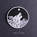 Parche Hippie/Punk, parches bordados para ropa, parches para planchar, parches termoadhesivos para ropa, pegatinas de animales