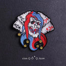 Parche Hippie/Punk, parches bordados para ropa, parches para planchar, parches termoadhesivos para ropa, pegatinas de animales