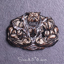 Parche Hippie/Punk, parches bordados para ropa, parches para planchar, parches termoadhesivos para ropa, pegatinas de animales