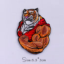 Parche Hippie/Punk, parches bordados para ropa, parches para planchar, parches termoadhesivos para ropa, pegatinas de animales