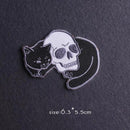 Parche Hippie/Punk, parches bordados para ropa, parches para planchar, parches termoadhesivos para ropa, pegatinas de animales