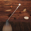 1Pc Blaue Haarklaue Platte Haarnadel Kopfschmuck Haarstäbchen Ornamente im alten Stil Clips für Haarspangen chinesische Haarstäbchen