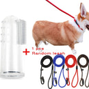 Superweiche Haustier-Finger-Zahnbürste, Teddy-Hundebürste, Mundgeruch, Zahnstein, Zahnpflege-Werkzeug, Hund, Katze, Reinigung, Silikagel, Heimtierbedarf