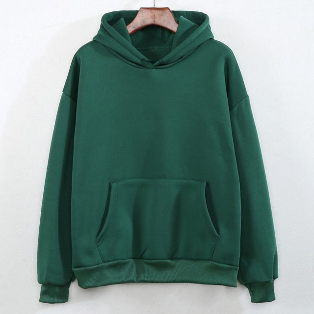 Oversized Hooded Sweatshirts Women Black Hoodie Women's Sweatshirt Hoodies Ladies Long Sleeve Casual Warm Pullover Clothes