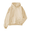 Sudaderas con capucha de gran tamaño para mujer, sudadera negra con capucha para mujer, sudaderas con capucha para mujer, suéter cálido informal de manga larga para mujer