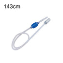 170/143 CM Aquarium Vakuum Siphon Pumpe Reiniger Halbautomatische Acuario Wasserwechsel Wechsler Kiespumpe Rohr Aquarium Zubehör