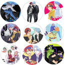 Anime SK8 The Infinity Cosplay Abzeichen Miya Reki Schnee Kirschblüte Brosche Zubehör für Kleidung Rucksack Dekoration Geschenk