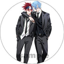 Anime SK8 The Infinity Cosplay Abzeichen Miya Reki Schnee Kirschblüte Brosche Zubehör für Kleidung Rucksack Dekoration Geschenk