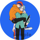 Anime SK8 The Infinity Cosplay Abzeichen Miya Reki Schnee Kirschblüte Brosche Zubehör für Kleidung Rucksack Dekoration Geschenk