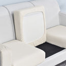 Möbelschutzhülle Jacquard verdickter Sofakissenbezug Ecksofakissenbezug elastischer einfarbiger Sofabezug