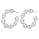 IPARAM Vintage Heavy Metal Legierung Tropfen Ohrringe Frauen Gothic Punk Metall Geometrie Aussage Baumeln Earings2021 Modeschmuck