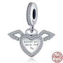 Heißer Verkauf 100% echter 925er Sterlingsilber Ariel Ballon Charm Fit Original Pandora Armband Herstellung von Mode DIY Schmuck für Frauen