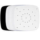100 Stück Air Fryer Liner Antihaft-Pad 6-9 Zoll Bambus Dampfgarer Premium PerforatedSilicon Paper Dampfpapiere für die Küche