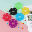 1Pcs Pille Fall Kunststoff 7 Tage Tablet Candy Box Tragbare Lagerung Tablet Halter Reise Organizer Pille Dispenser Container