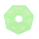 1Pcs Pille Fall Kunststoff 7 Tage Tablet Candy Box Tragbare Lagerung Tablet Halter Reise Organizer Pille Dispenser Container