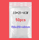 Bulk 50 stoßfester weißer Schaumstoff-Umschlagbeutel, selbstdichtender, gepolsterter Post-Blasenbeutel, Umschlag, Versand, Büroverpackung, Paket