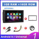 Podofo 2 din Autoradio 2.5D GPS Android Multimedia Player Universal 7" Audio Navigation für Volkswagen Nissan Hyundai Kia Toyota