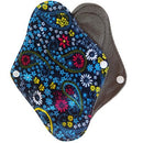 [Lecy Eco Life] Compresas menstruales de tela para mensual, protegeslip lavable con tamaño interno de carbón de bambú 16 * 22 cm