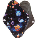 [Lecy Eco Life] Compresas menstruales de tela para mensual, protegeslip lavable con tamaño interno de carbón de bambú 16 * 22 cm