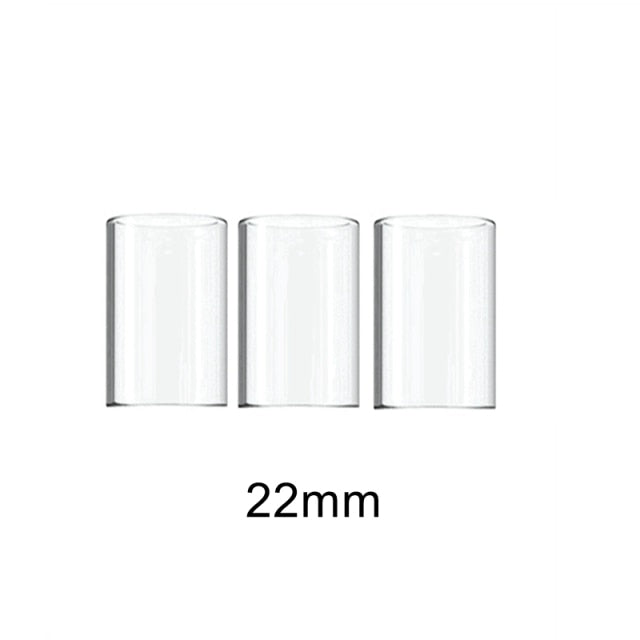 Hongxingjia Ersatz-Pyrex-Glasrohrbehälter für Digiflavor Siren 2 22 mm-2 ml / 24 mm-4,5 ml Version Glas