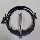 Starke Kraft Bein halten Tierfalle 7,1 Zoll Wildschweinfalle Sus scrofa Falle Wildhundefalle Pye-Hundefalle Fuchsfalle Wolfsfalle