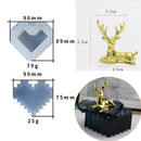 Aufbewahrungsbox, Silikonform, rund, gestreift, Kerzenglas, Design, DIY, Aroma, Gips, Epoxid, Beton, Zement, Ton, Heimdekoration