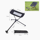 Silla de Camping portátil para exteriores, tela Oxford, plegable, alargada, asiento de Camping para pesca, barbacoa, Festival, Picnic, playa, silla ultraligera