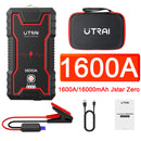 Banco de energía UTRAI, 22000mAh, 2000A, arrancador de batería, cargador portátil, amplificador de coche, dispositivo de arranque automático de 12V, arrancador de batería de coche de emergencia