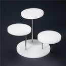 Mehrschichtiger Acryl-Ring-Ausstellungsstand Ohrring-Schmuckhalter-Rack Edelstein-Schaukasten Mini-Anime-Action-Figur-Aufbewahrungsregal