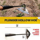 ZK30 Wurzelentferner Werkzeug Outdoor Killer Claw Weeder Tragbarer manueller Garten Langstieliges Aluminium Leichter Aufsteh-Unkrautabzieher
