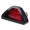 Universal-Bremssignalleuchte F1 Style Triangle Sporty 12LED Nebelschlussleuchte „Tail Third Brake Light“ DRL für JDM BBA