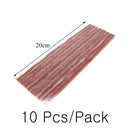 10 Stück Auto Tubeless Pannendurchmesser 3,5 mm Reifenreparaturstreifen Auto Motorrad Tubeless Reifen Reifenpannenstecker Repair Tool Kit