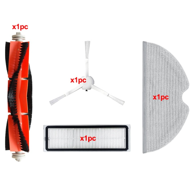 Hepa Filter for Xiaomi Mijia 1C 2C STYTJ01ZHM / Dreame F9 / Mi Robot Vacuum Mop Cleaner Roller Brush Accessories Spare Parts Kit