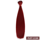 Cataleya Doll Bjd DIY High Temperature Fiber 1 Pcs 15cm * 100cm And 25*100cm Wig Gradually Color Hair Weaving