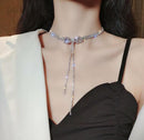 Elegante große weiße Nachahmungsperlen Choker Halskette Schlüsselbeinkette Mode Halskette für Frauen Hochzeit Schmuck Kragen 2021 neu