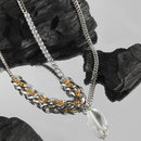 Elegante große weiße Nachahmungsperlen Choker Halskette Schlüsselbeinkette Mode Halskette für Frauen Hochzeit Schmuck Kragen 2021 neu